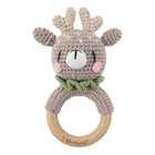 Hand-knitted Baby Crochet Animal Rattle