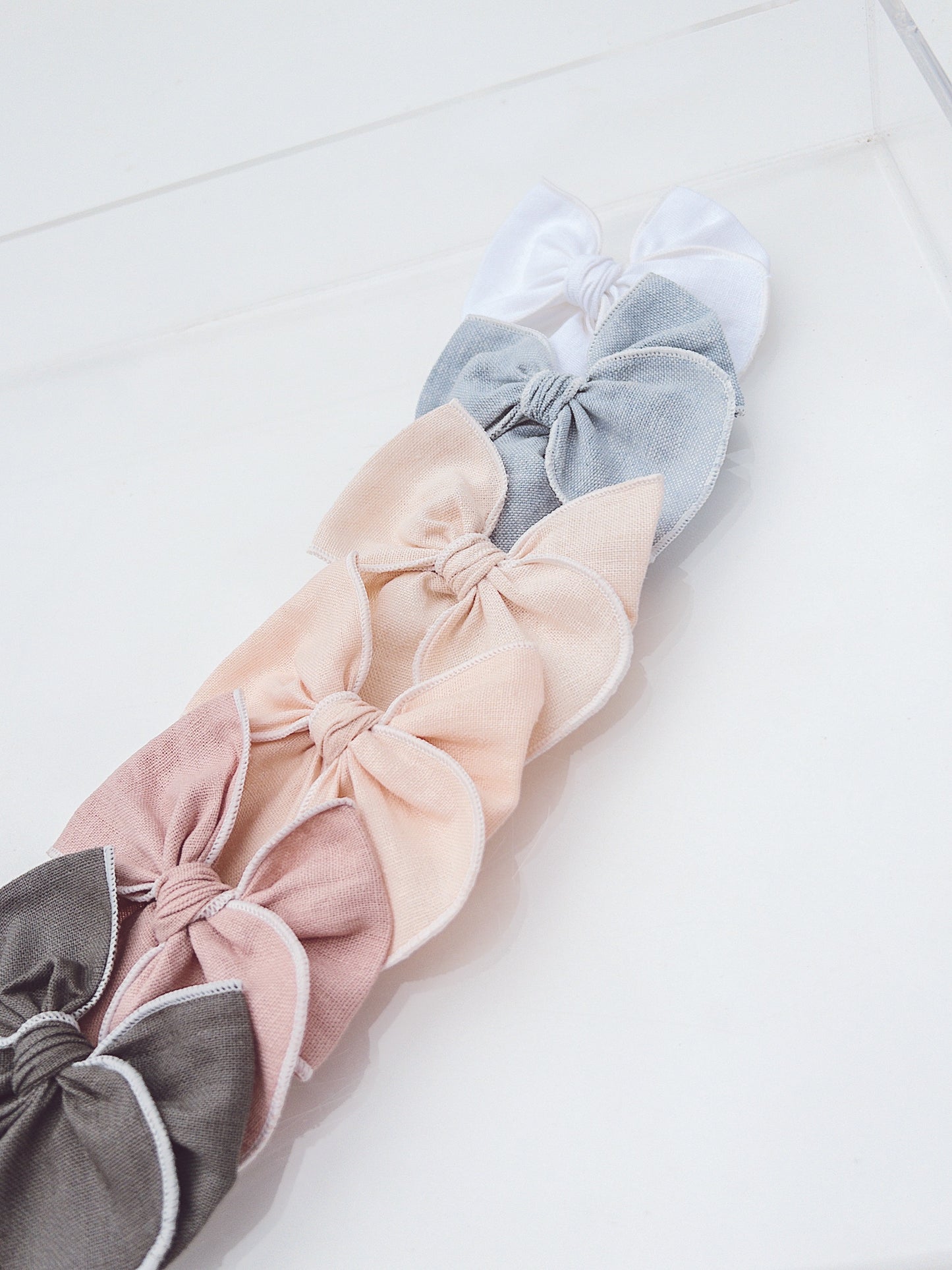 Medium Linen Bows