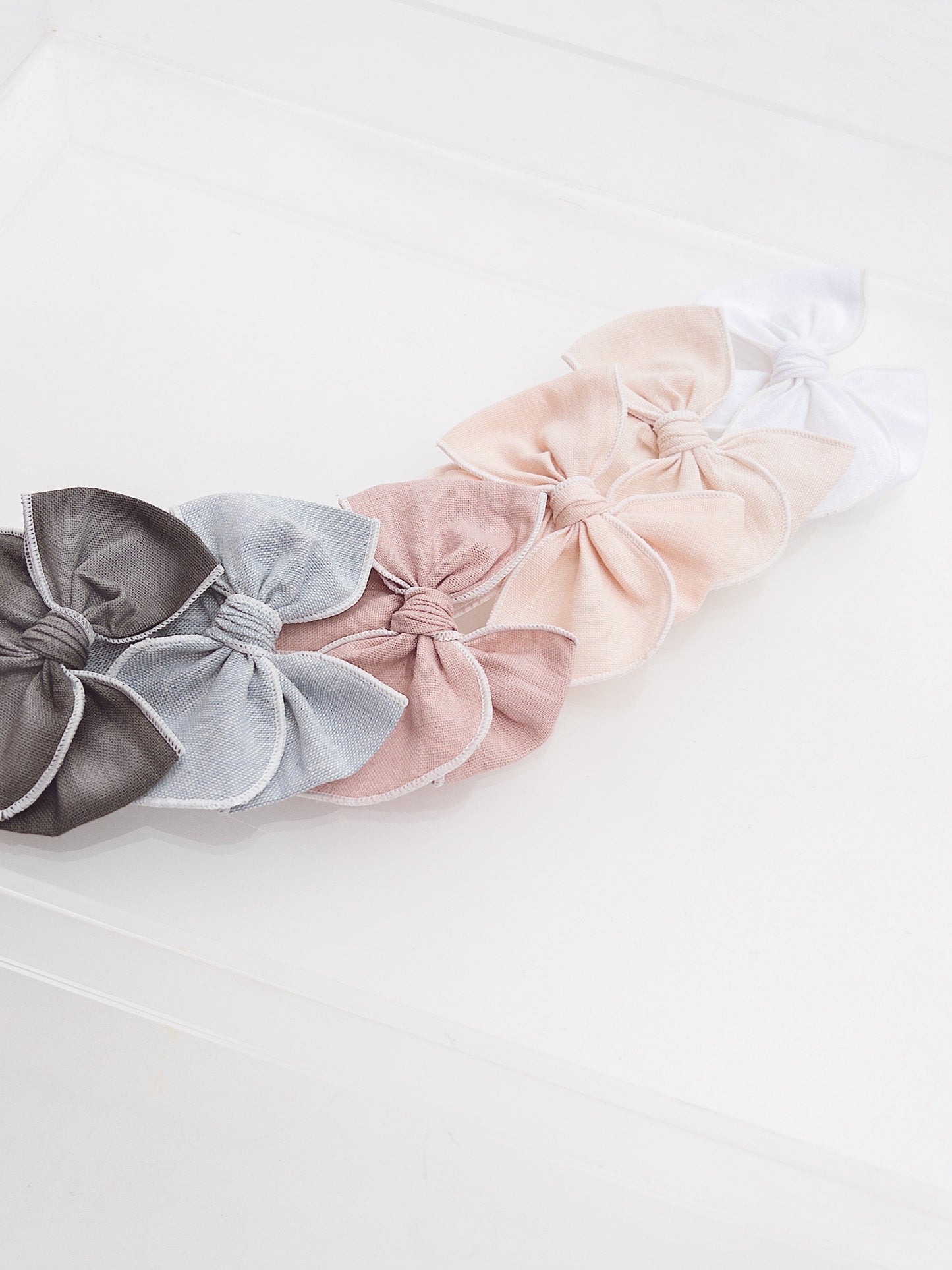 Medium Linen Bows