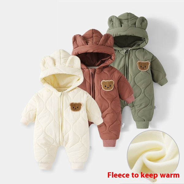 Winter Outwear Baby Jumpsuits