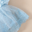 Summer Baby Girl Sweet Sleeveless Mesh Lace Flower Dress