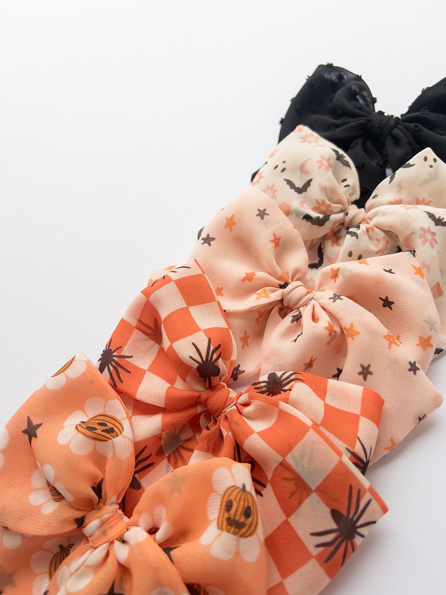 Halloween Chiffon Bow