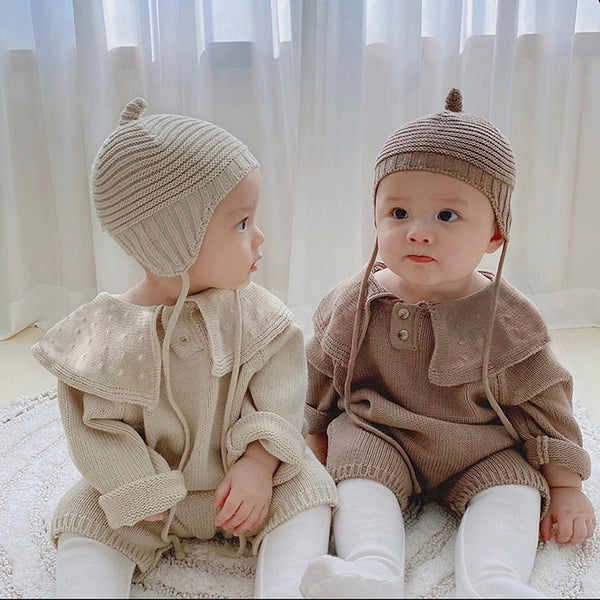 Baby Autumn And Winter Sweater Jumpsuit