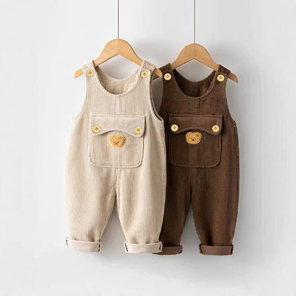 Fashionable Ultra-soft Corduroy Baby Romper