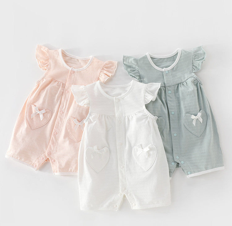 Simple collection one-piece