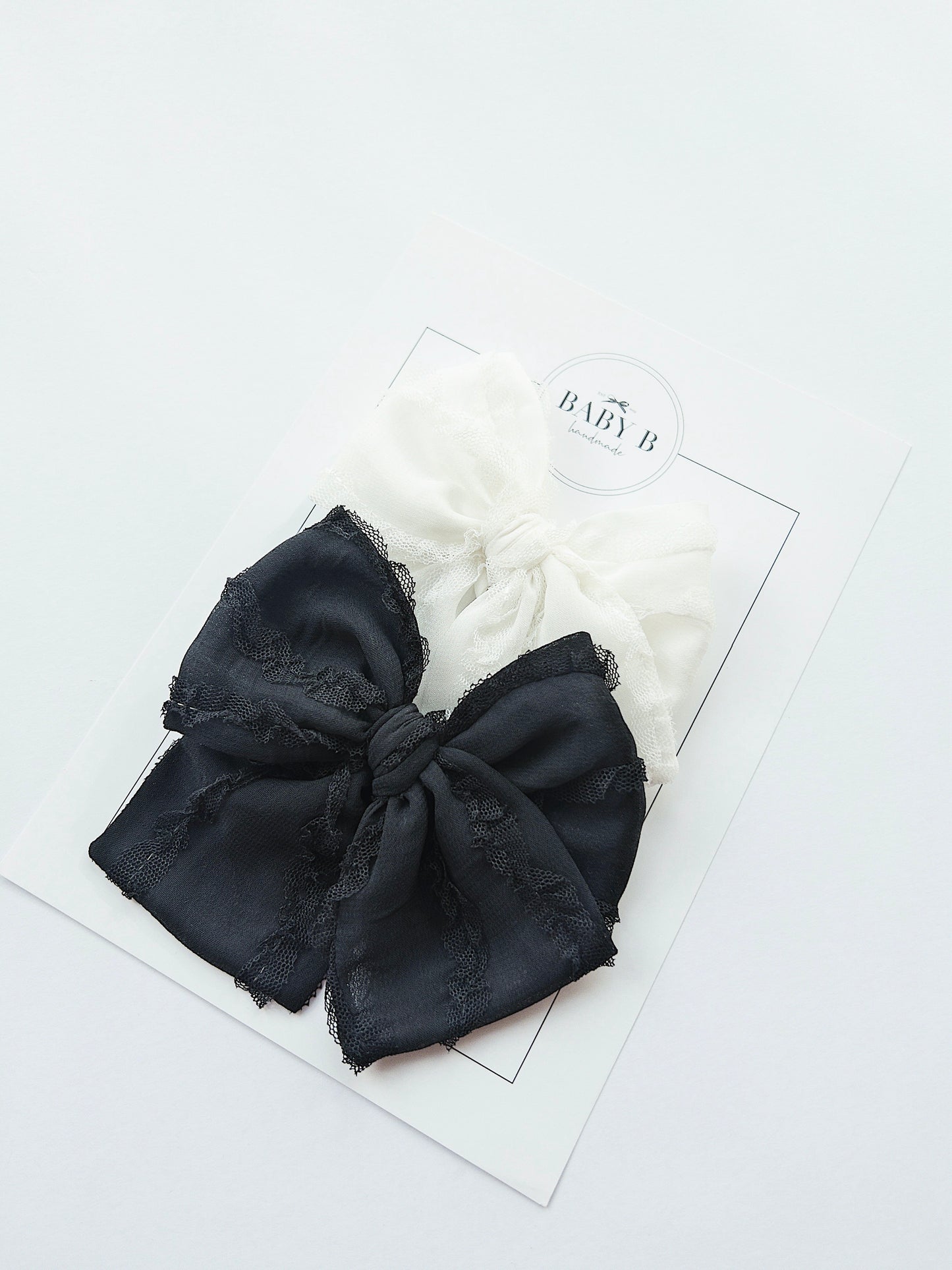 Set of 2 Chiffon Bows