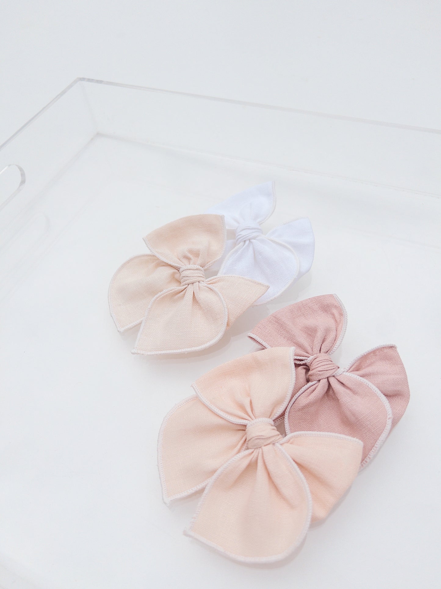 Medium Linen Bows