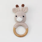 Hand-knitted Baby Crochet Animal Rattle