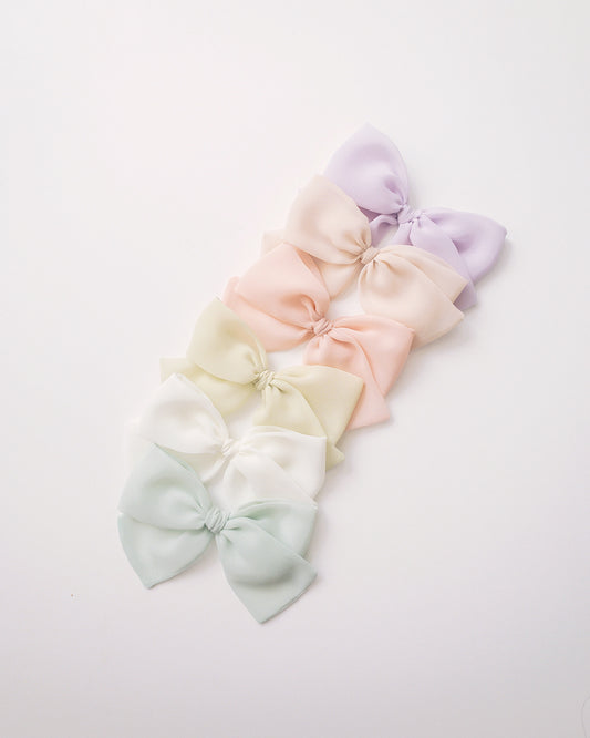 Pastel Chiffon Bow