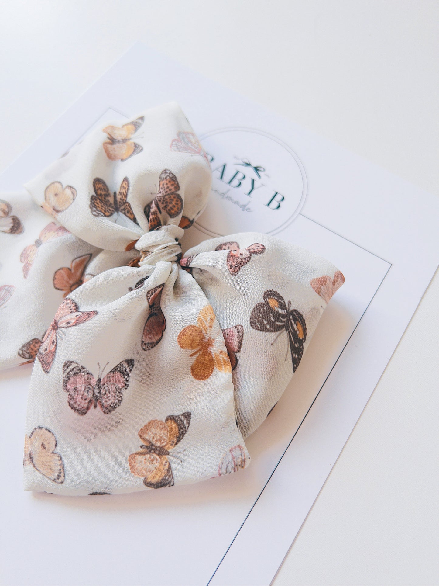 Butterfly Chiffon Bow