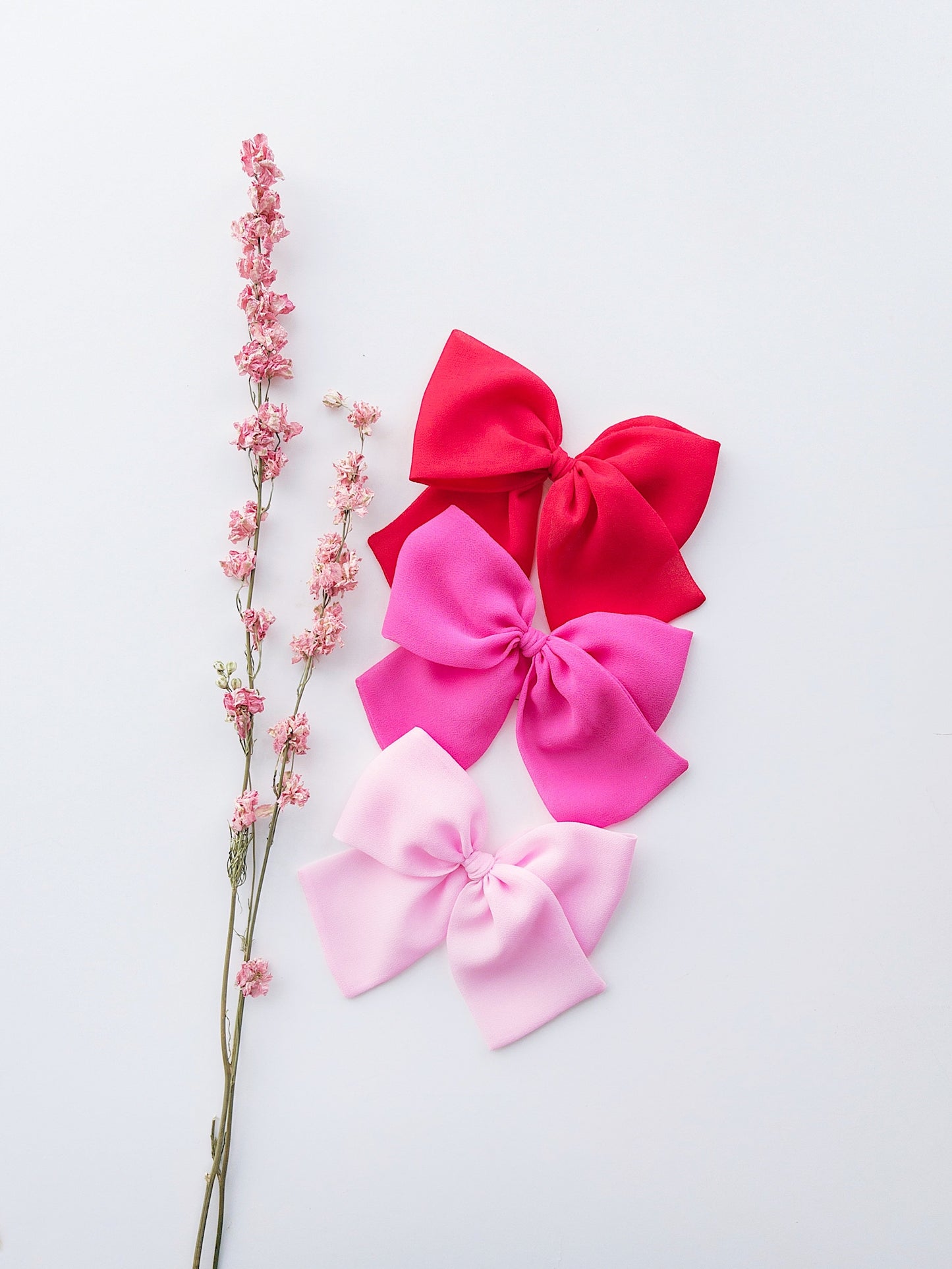 Valentine's Chiffon Bow